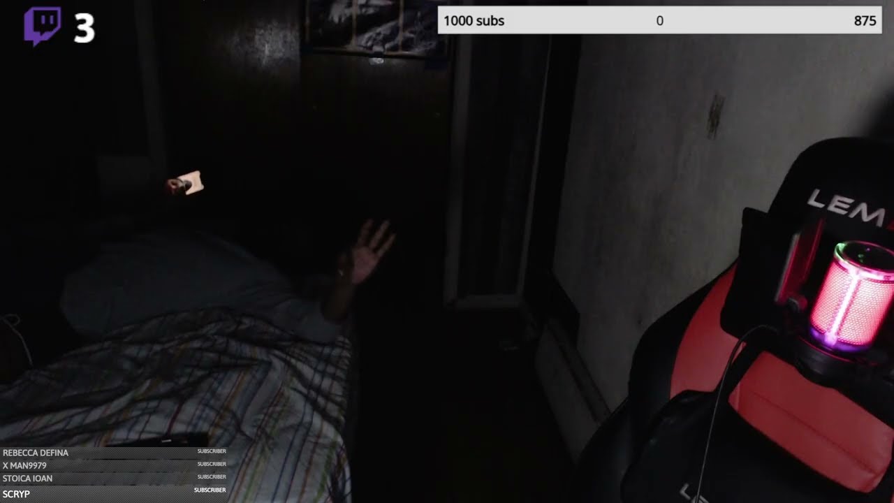 chilling streaming in bed