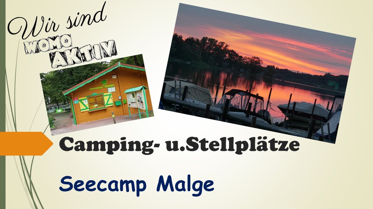 Seecamp Malge - Camping am Breitlingsee #camper #campervan #vanlife #wohnmobil #camping #womoaktiv