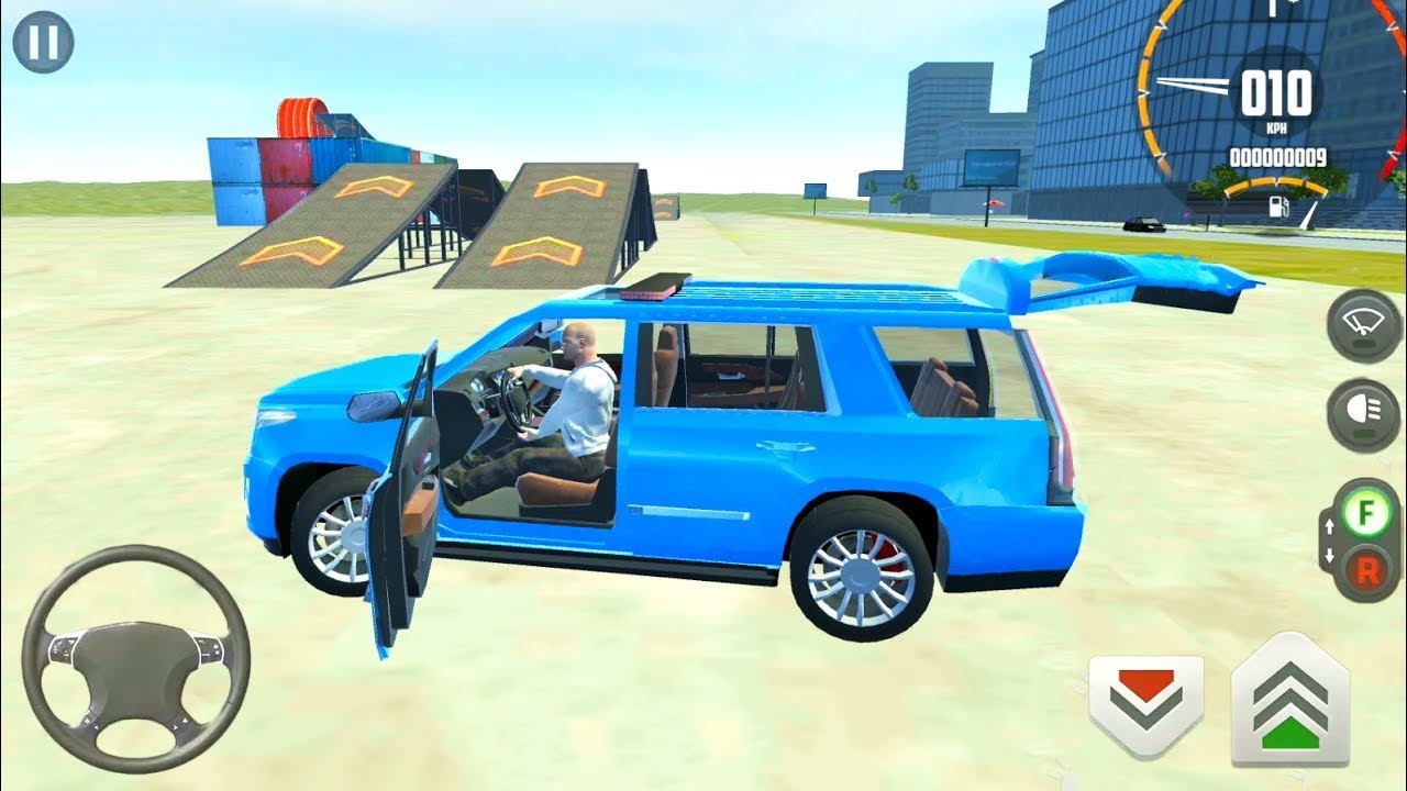 Jeep Car Game City Offroad - Escalade Simulator Driving Android GamePlay