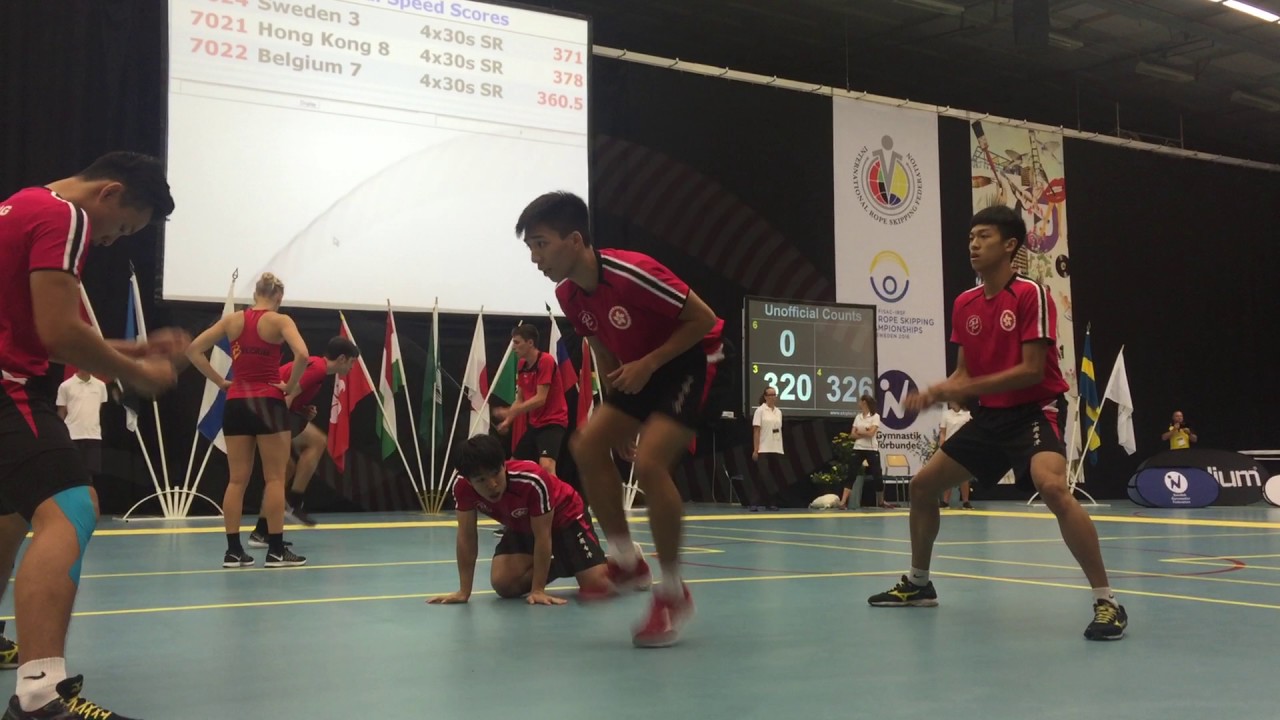 香港跳繩隊打破世界紀錄HK team broke rope-skipping world record (影片由香港花式跳繩會提供)