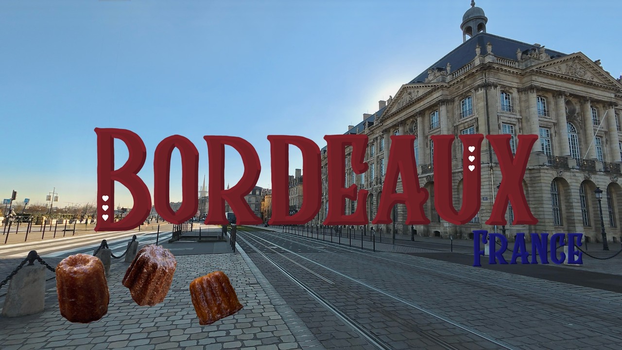 フランス・ボルドー旅行🇫🇷世界遺産の街で過ごす、静かな3日間｜A few quiet days in Bordeaux【ENG SUB】