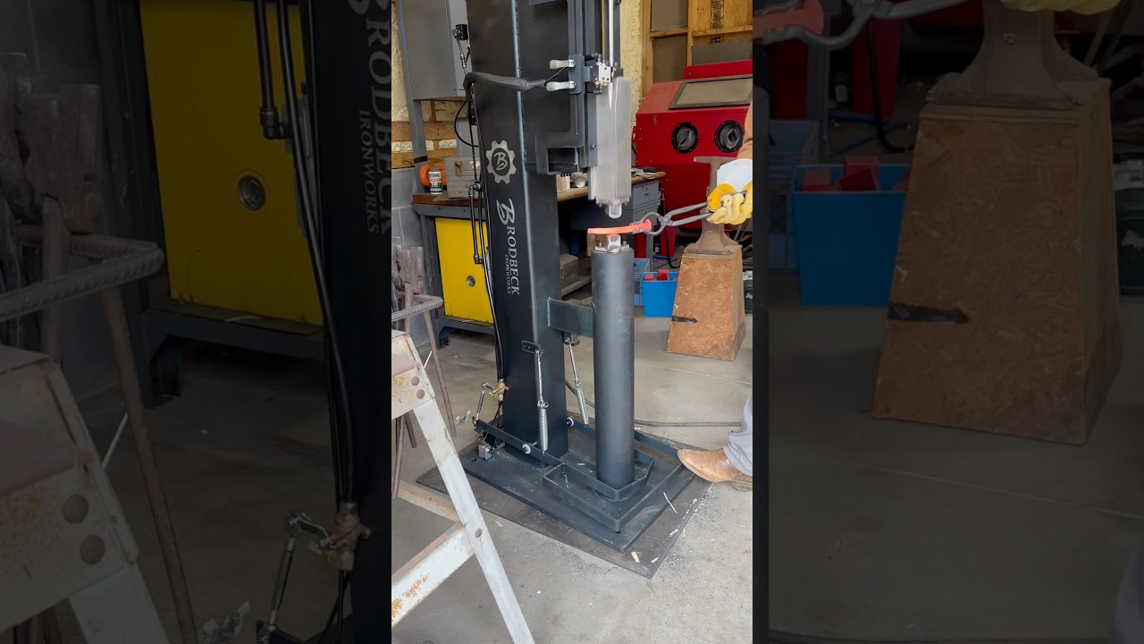 This Powerhammer Makes Forging Easy