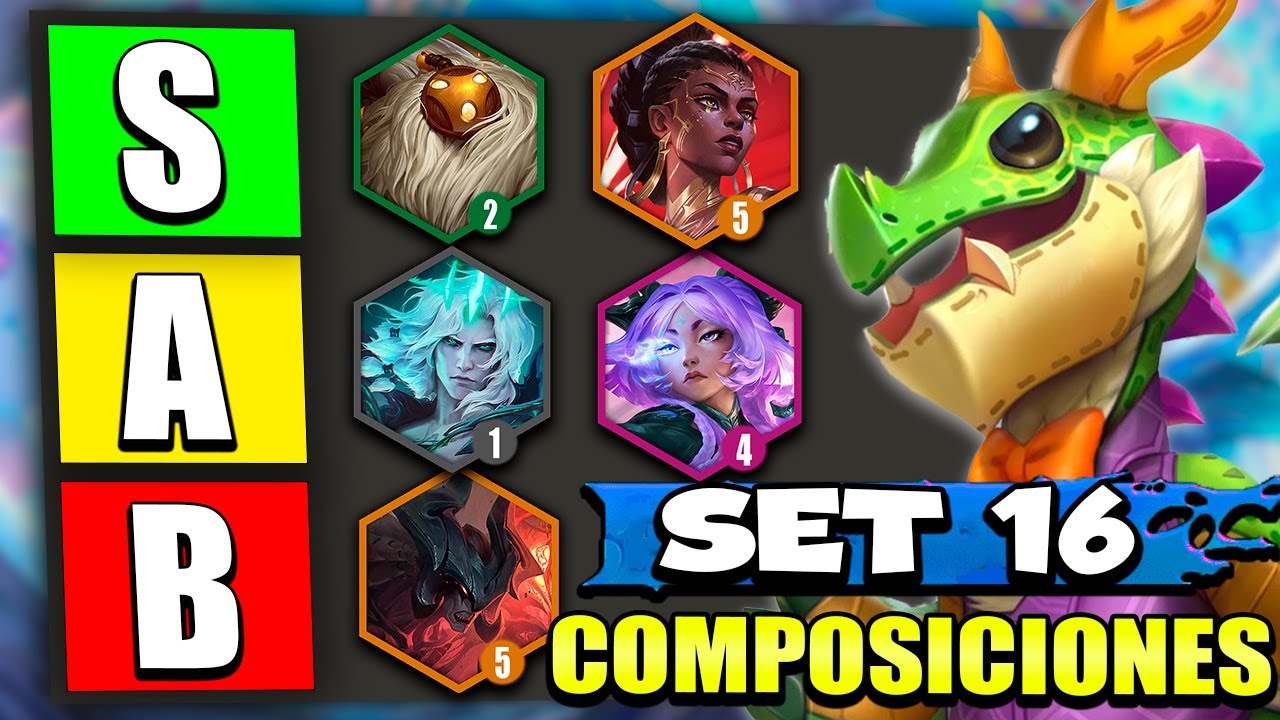✅ MEJORES COMPOSICIONES DEL SET 16 TFT 🤯