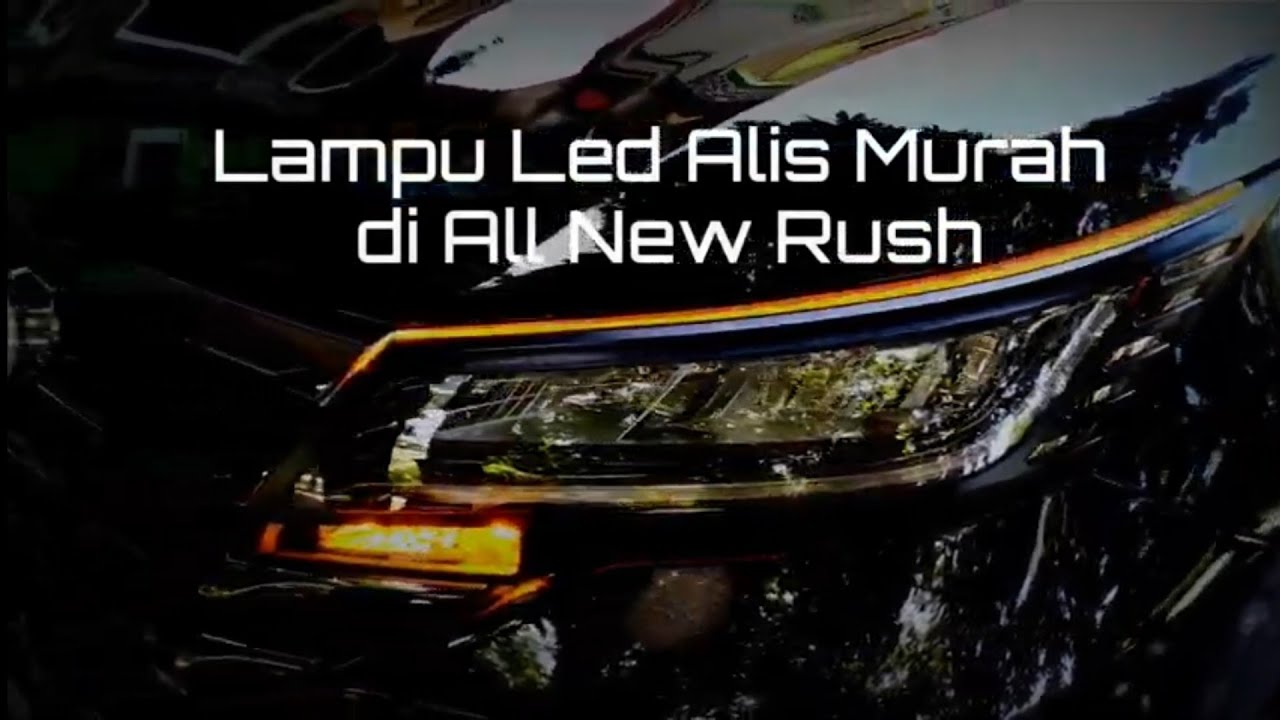 Led Alis Running Sein + Wellcome Light di All New Rush