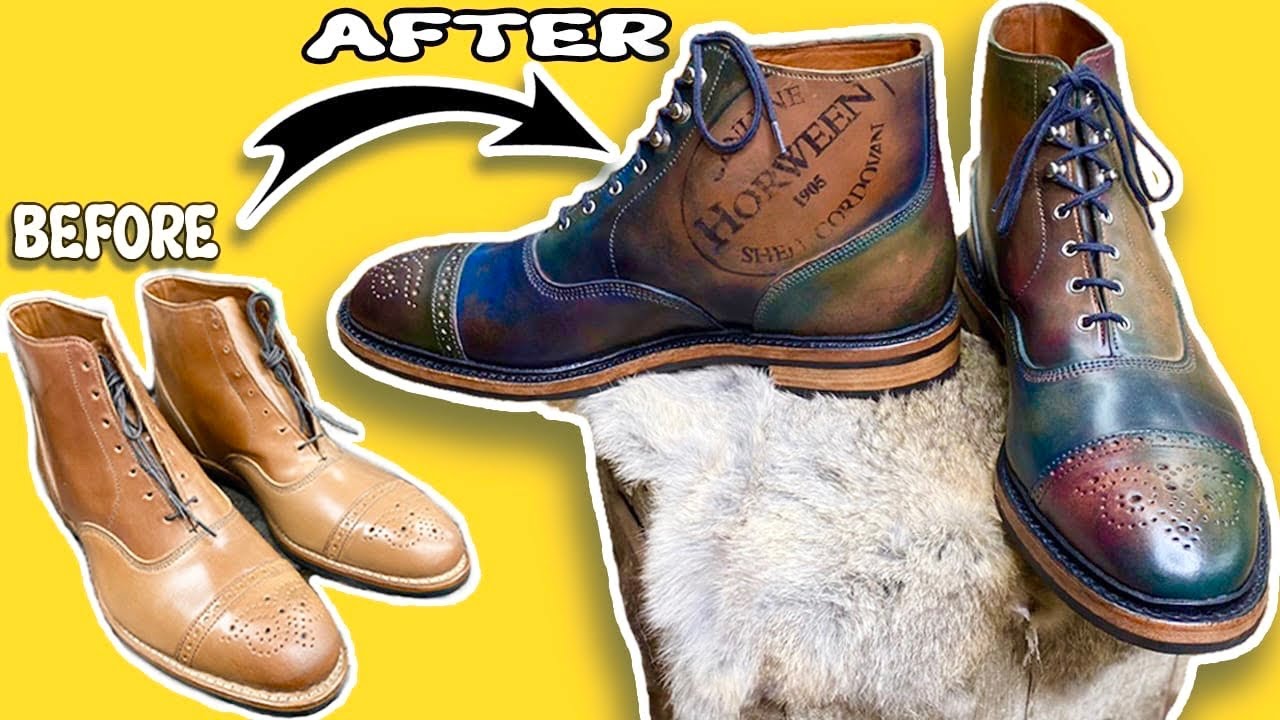Allen Edmonds 5th Street Natural Shell Cordovan CUSTOMIZATION! #325