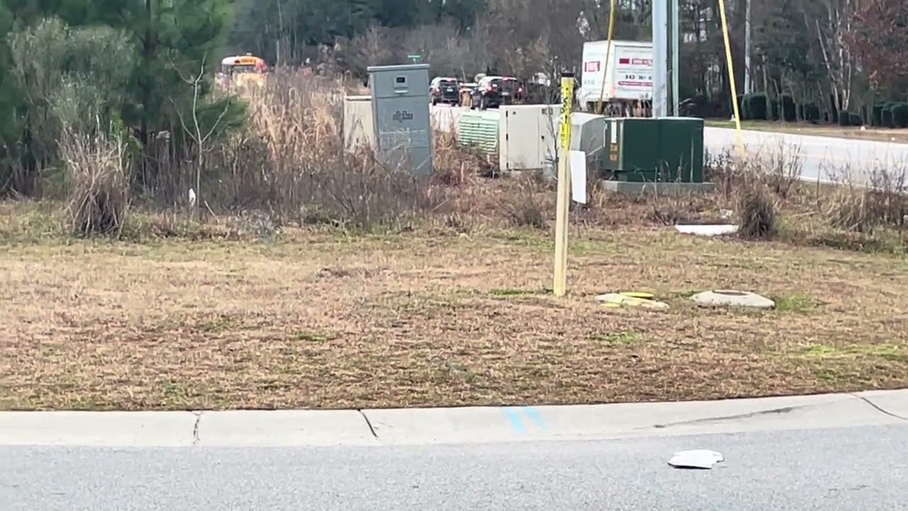 2019 Bluebird Propane 506-0273 leaving a stop 