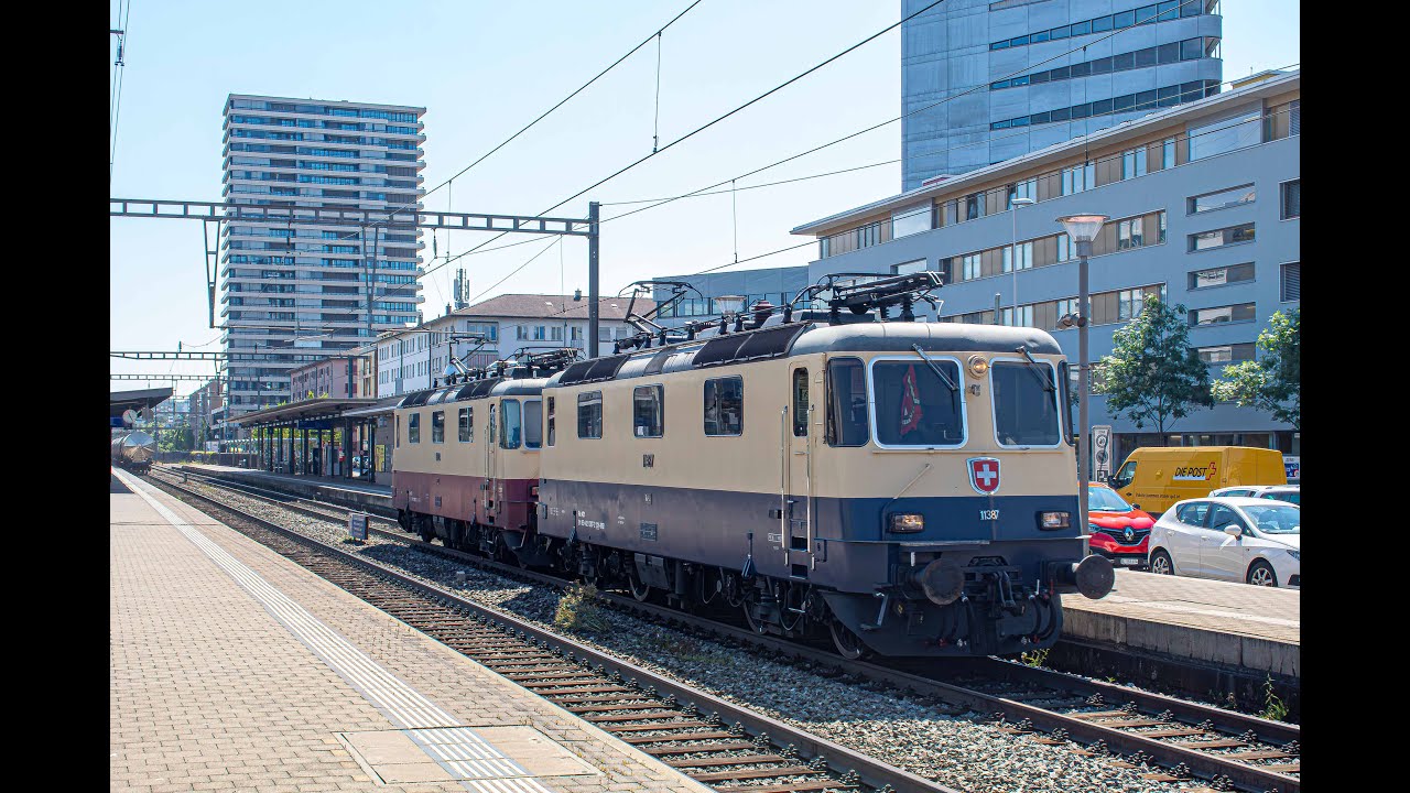 Trains in Pratteln 12-06-2023 Part 1