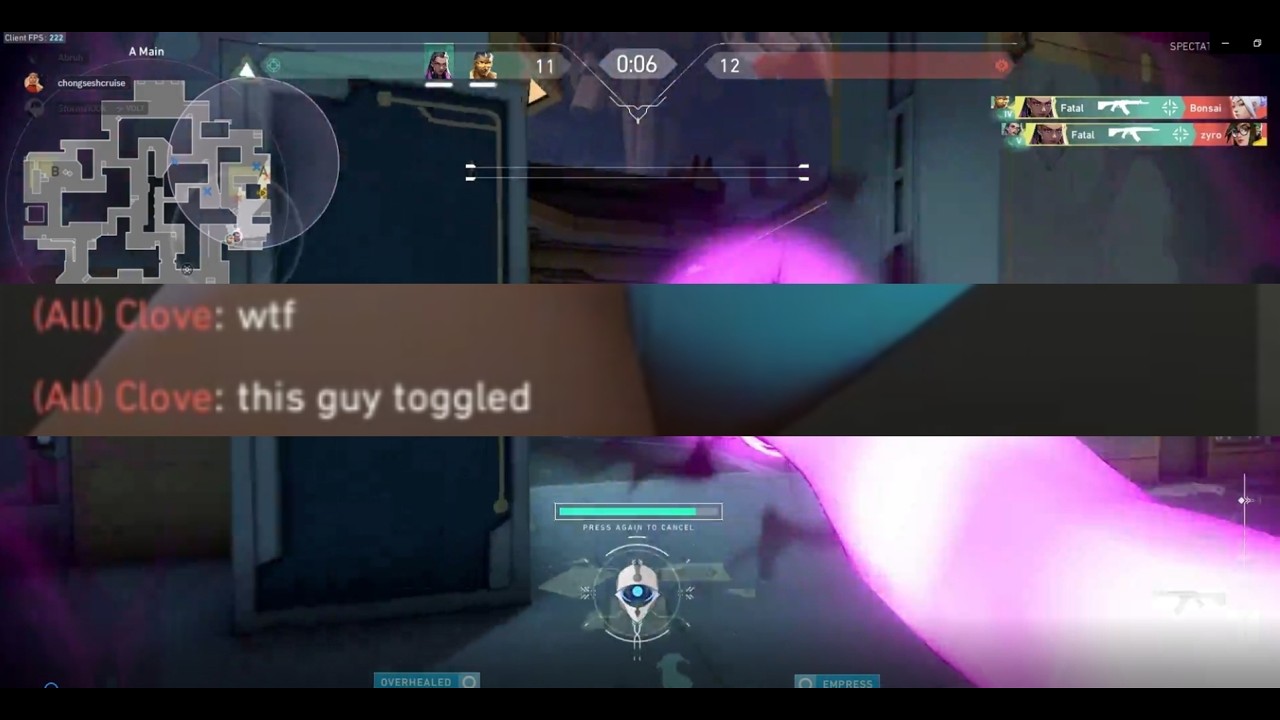 Getting accused of Aimbot in Radiant lobbies