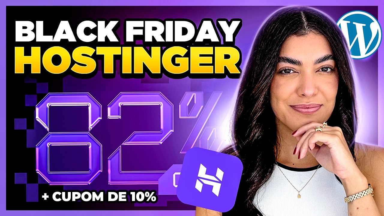 🟣Black Friday Hostinger 2025: At&eacute; 82% OFF + Cupom Extra de 10%  [Comprar Hostinger com Desconto]