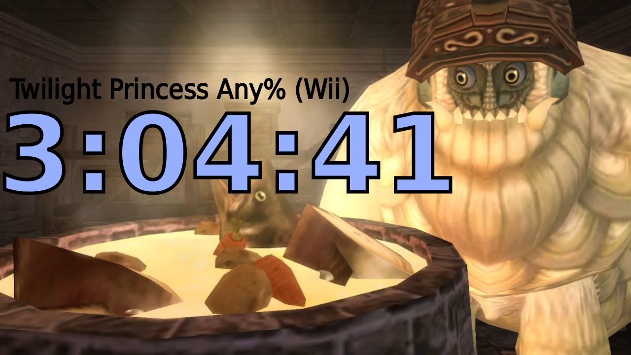 Twilight Princess Wii Any% Speedrun in 3:04:41