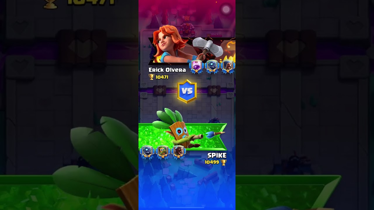 Me playing clash Royale