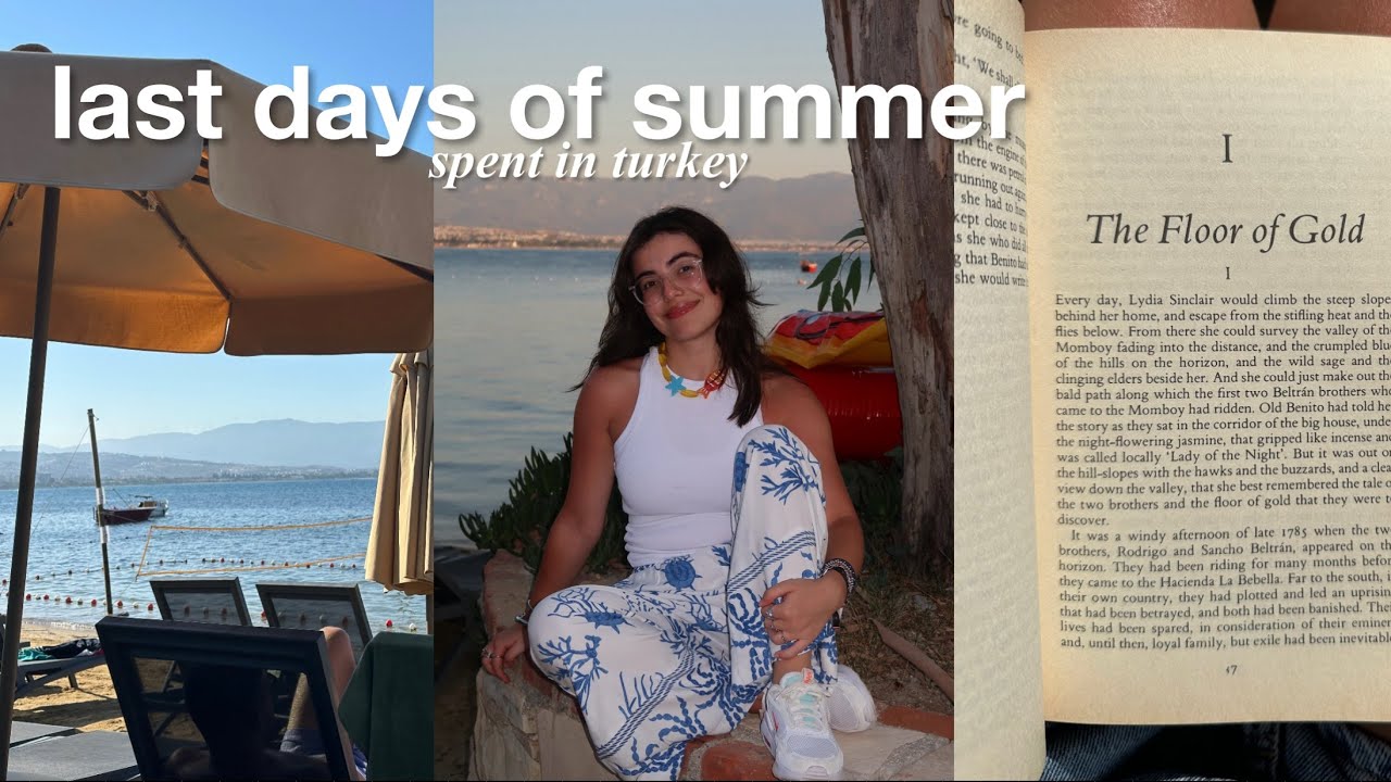 Summer Break: Beach Days in Turkey | summer diaries
