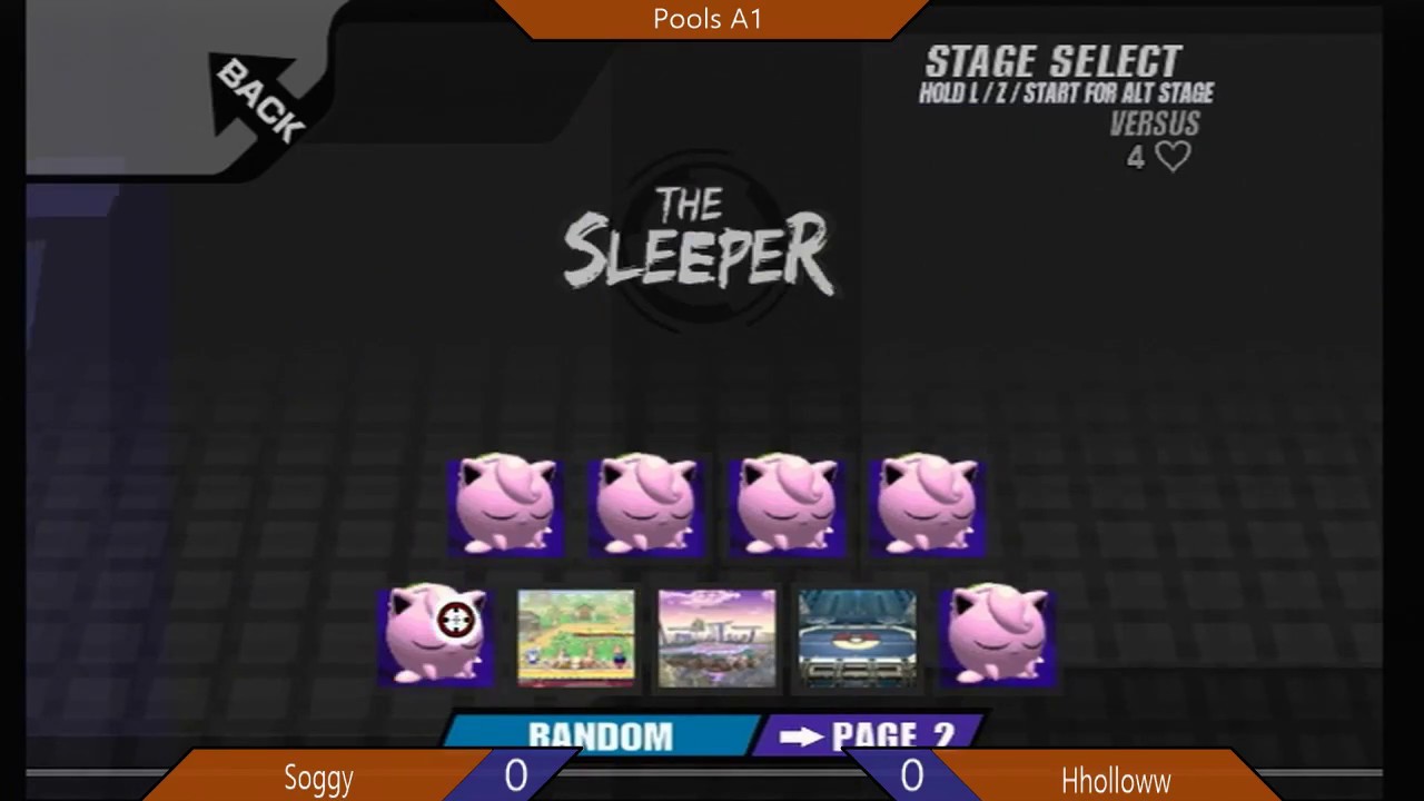 The Sleeper - Singles Pools A1 - Soggy (Sonic) Vs. Hholloww (Mario)