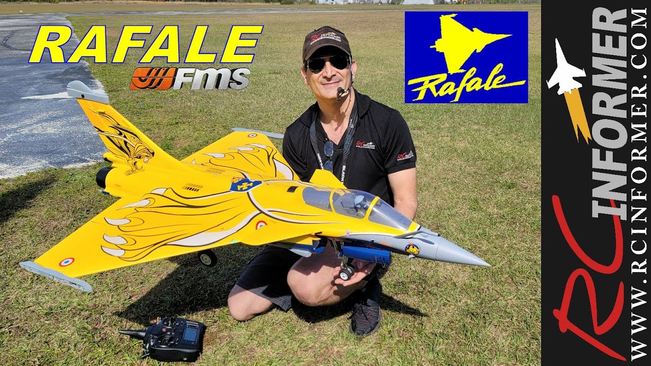 FMS RAFALE 80MM Flight at Imperial RC By: RCINFORMER