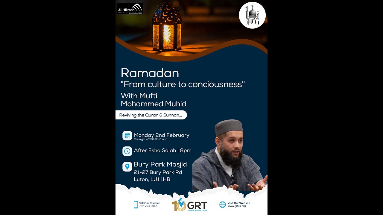 Ramadhan From Culture to Conciousness
