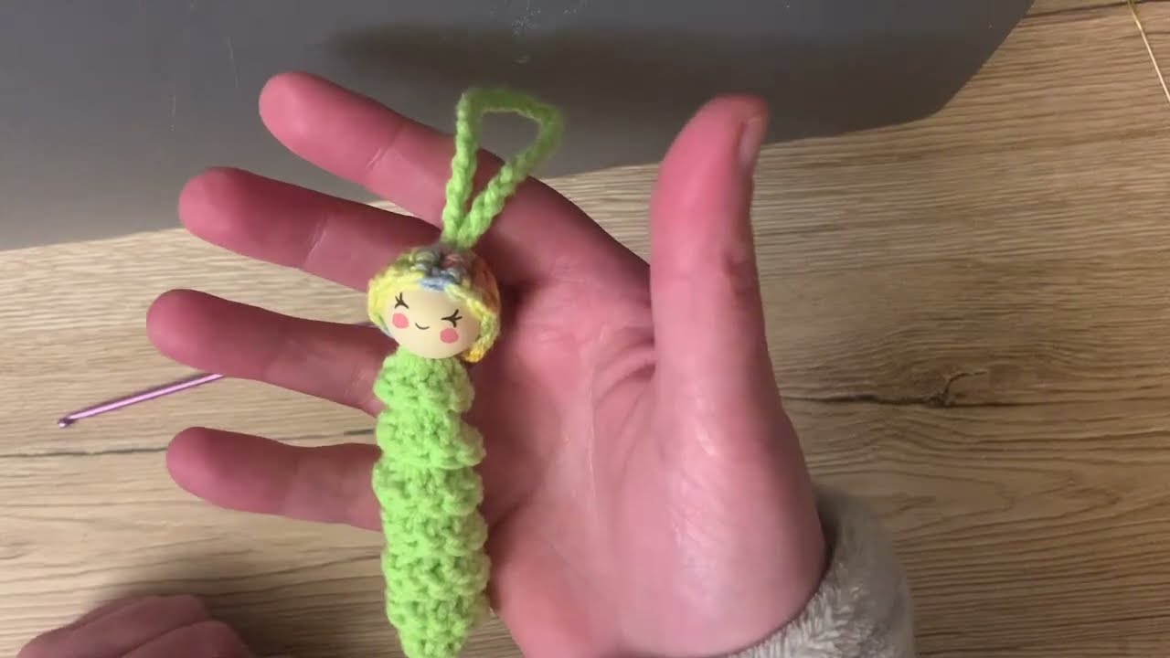 Sorgen-/ Glückswürmchen häkeln