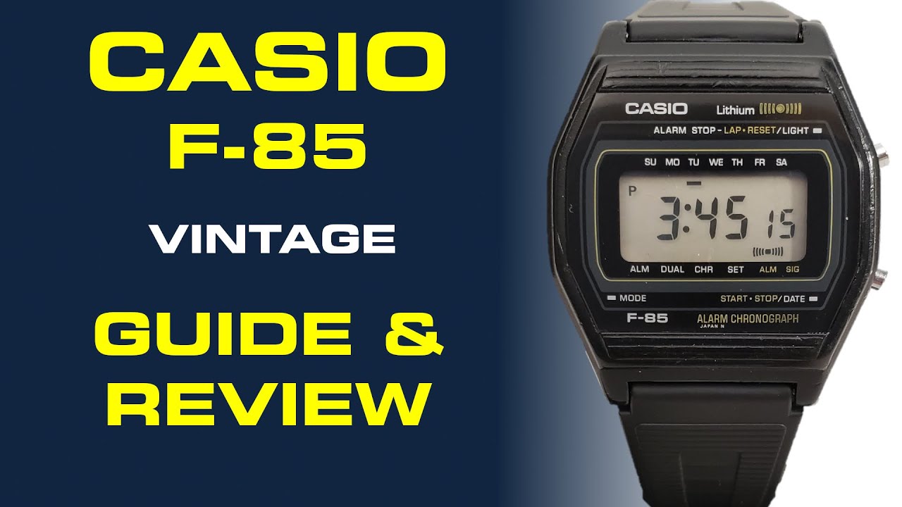 Casio Vintage F-Series F-85
