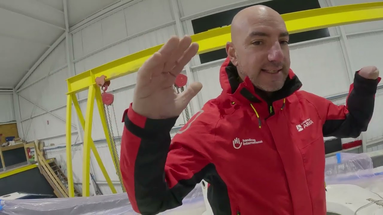Je vous fais une visite du chantier de mon ORMA