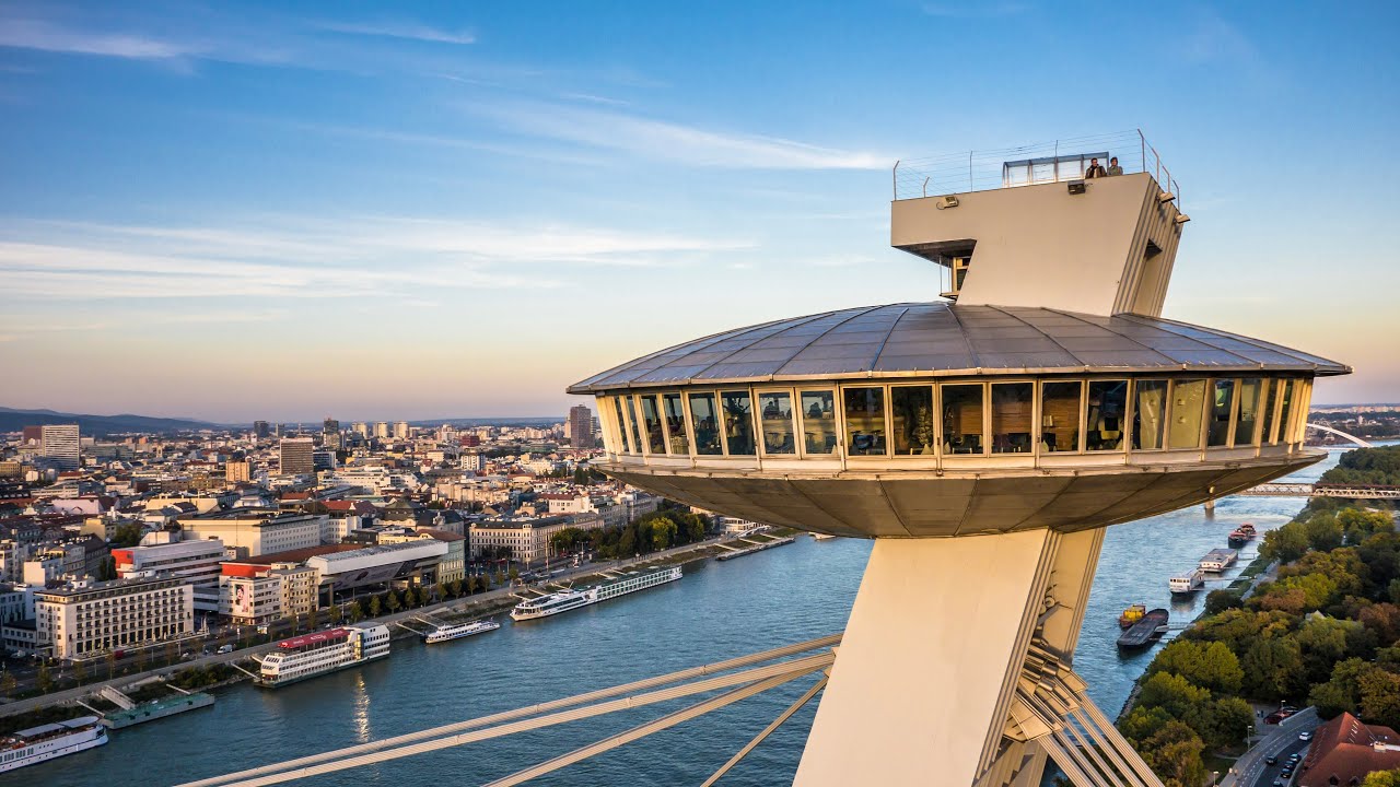 Sky-High Travel Stop: UFO Tower in Bratislava | Slovakia