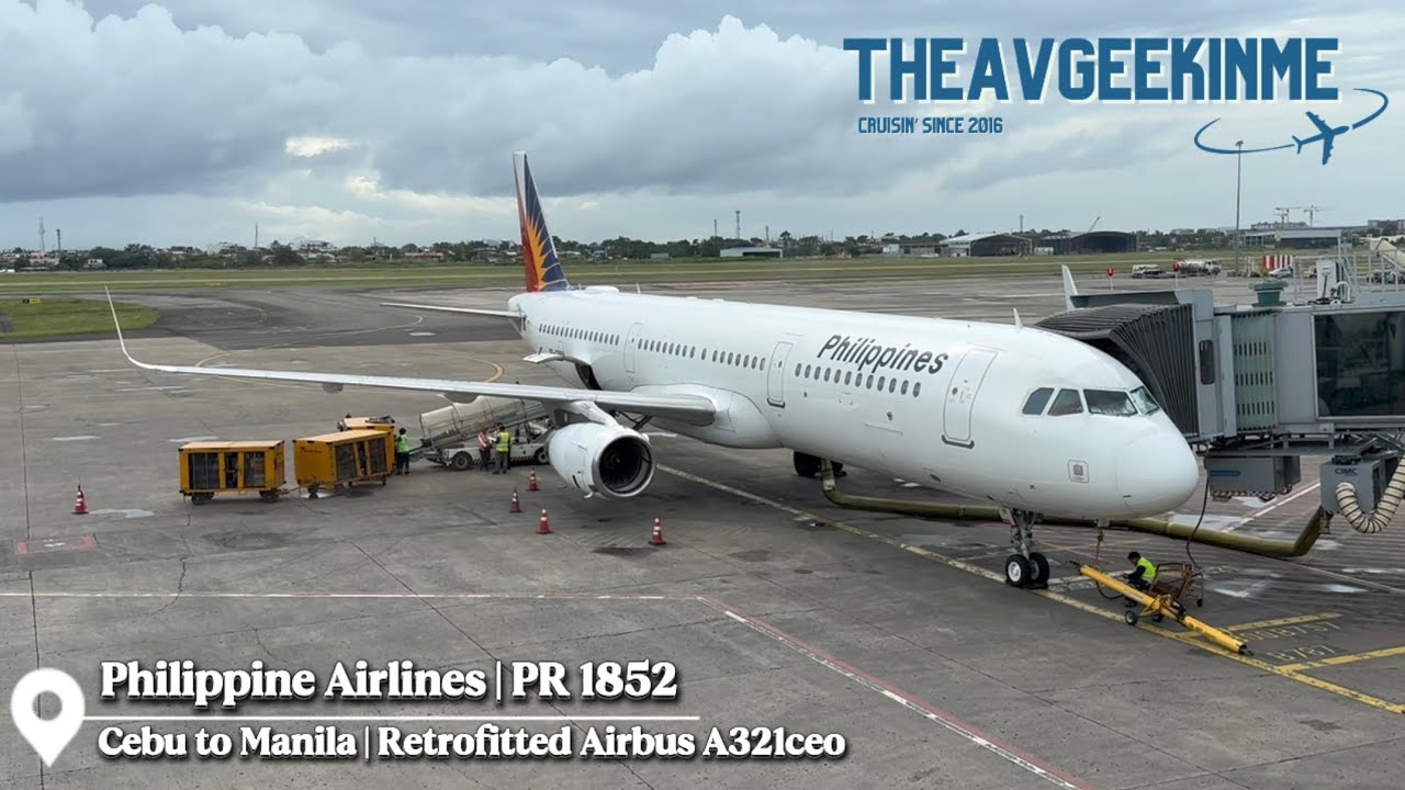 ECONOMY CLASS REVIEW | Philippine Airlines | Retrofitted Airbus A321ceo | Cebu to Manila
