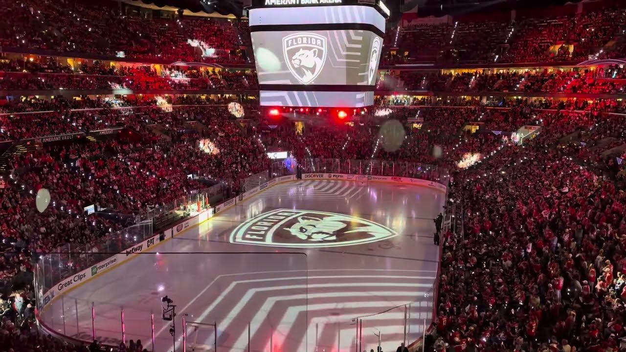 2024 Stanley Cup Final, Game 1 Opening Florida Panthers vs Edmonton Oilers