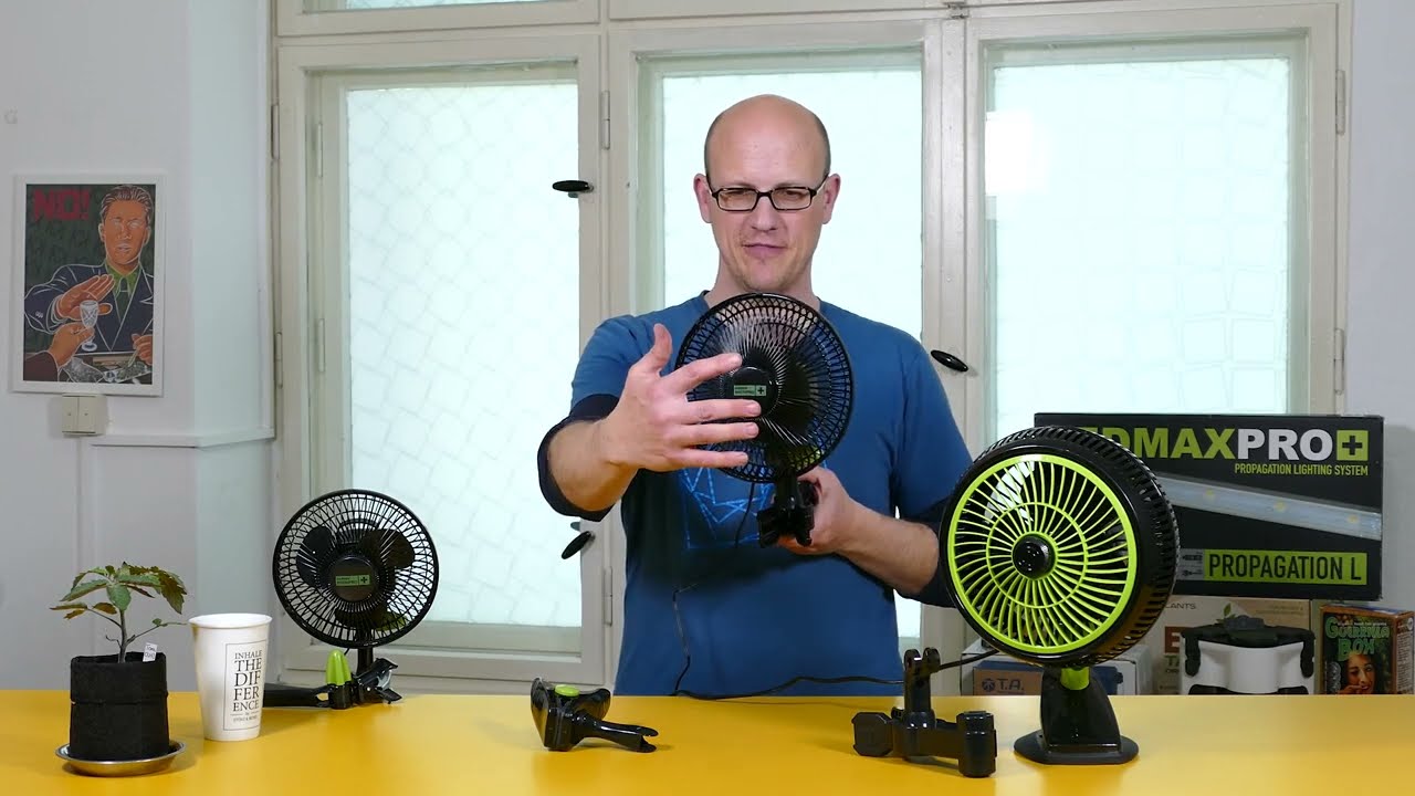 Clip Ventilatoren von Garden Highpro: Leise, Effizient, Unverzichtbar!