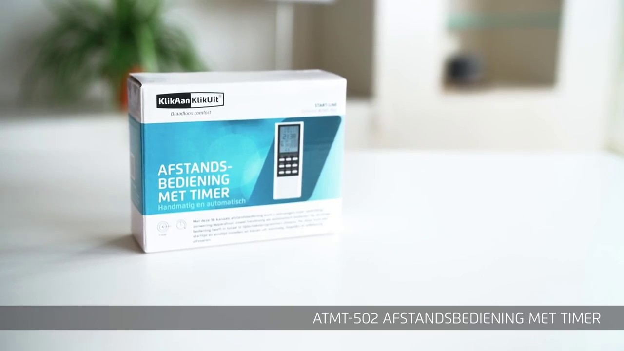 KlikAanKlikUit Afstandsbediening Met Timer ATMT 502 | Handyman.nl