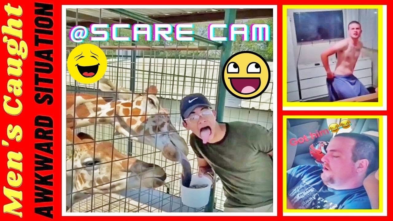 Scare Cam Men's Best Reactions 2021 : Try Not To Laugh | SR#08