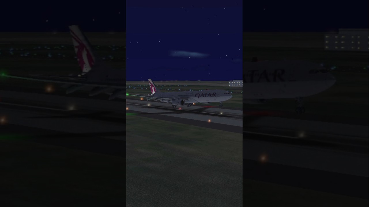 Самолёт Qatar Airways A330-300 приземлился в аэропорту Кочи! ✈️ | RFS 