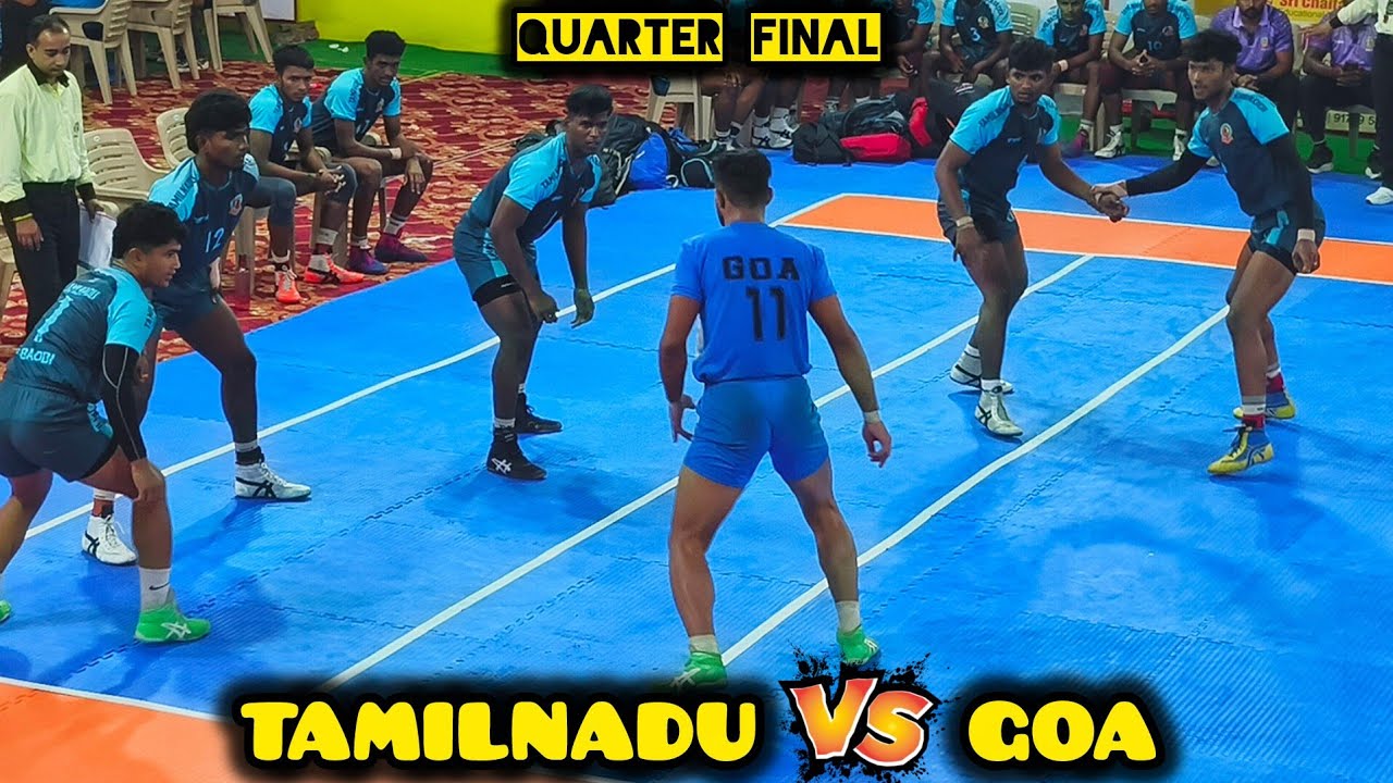 Tamilnadu 🆚 Goa || Quarter Final 💥 51st Junior National Boys Kabaddi Championship 2026, Andhra