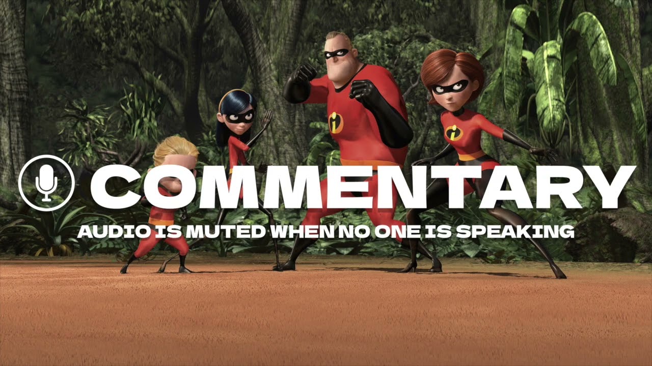 The Incredibles Commentary with Brad Bird and John Walker