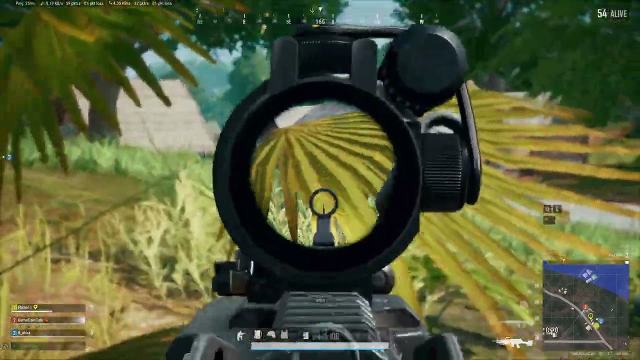 26-017-1800-PUBG-SANHOK-4 Men Squad Rank 4 Kill 3 Assist 2 (A Perfect Shot)