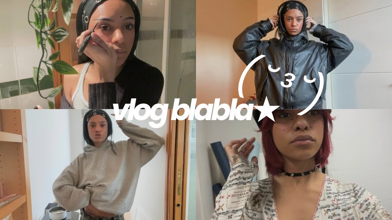 GRWM, shooting & beaucoup trop de blabla — vlog