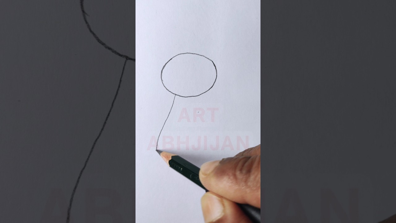 Outline Simple cat drawing #shorts #shortvideo #art #shortsfeed #youtubeshorts #trending #viralvideo
