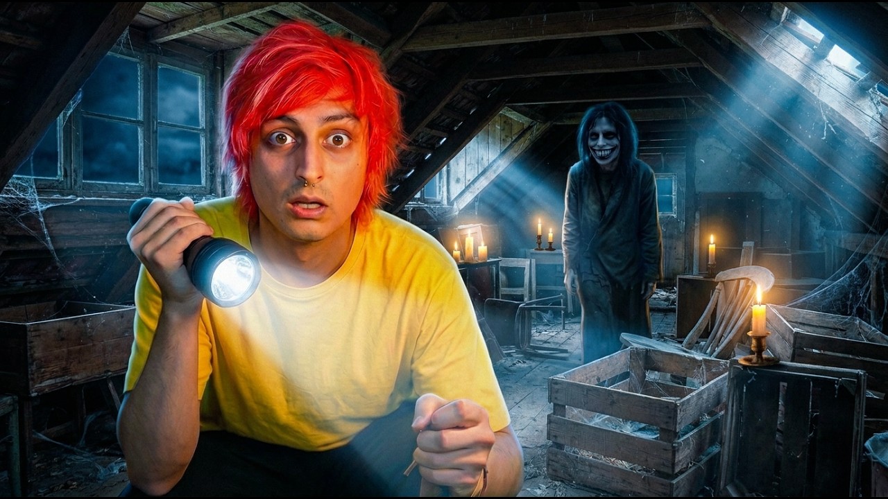 Ищем АНОМАЛИИ с котиком 😱 ХОРРОР The 18th Attic / МЯТНАЯ ФАНТА СТРИМ