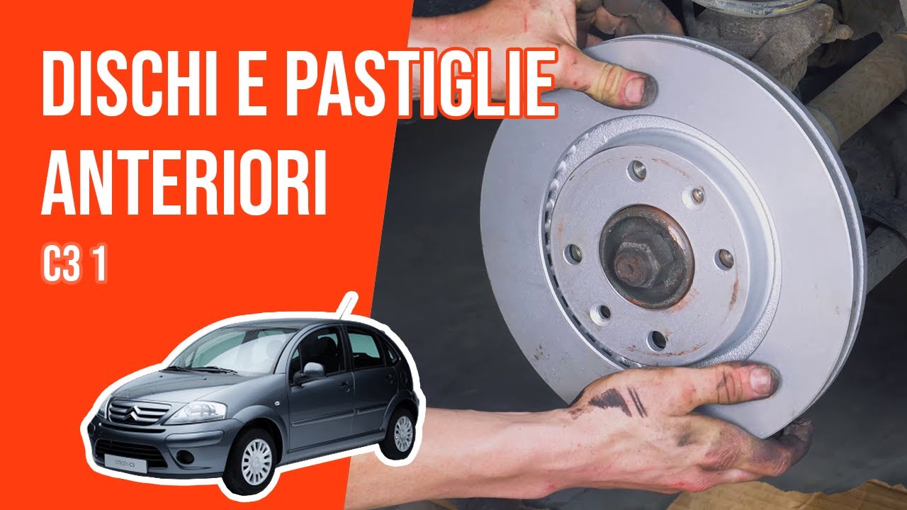 Cambio dischi e pastiglie anteriori C3 1 🚗