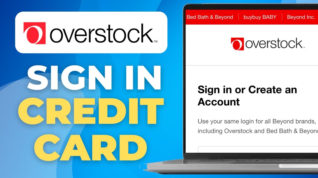 Jak zalogować się do karty kredytowej Overstock | 2025 | Krok po kroku