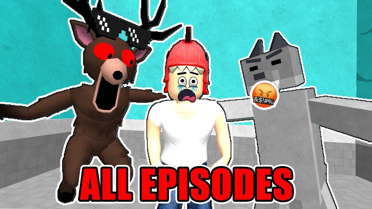 99 ночей в лесу, но приготовленных динозаврами! (Все серии) Анимация Roblox