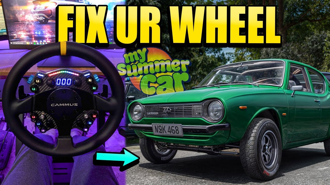 Fix Wheel Issue & Pedals Deadzone in My Summer Car
