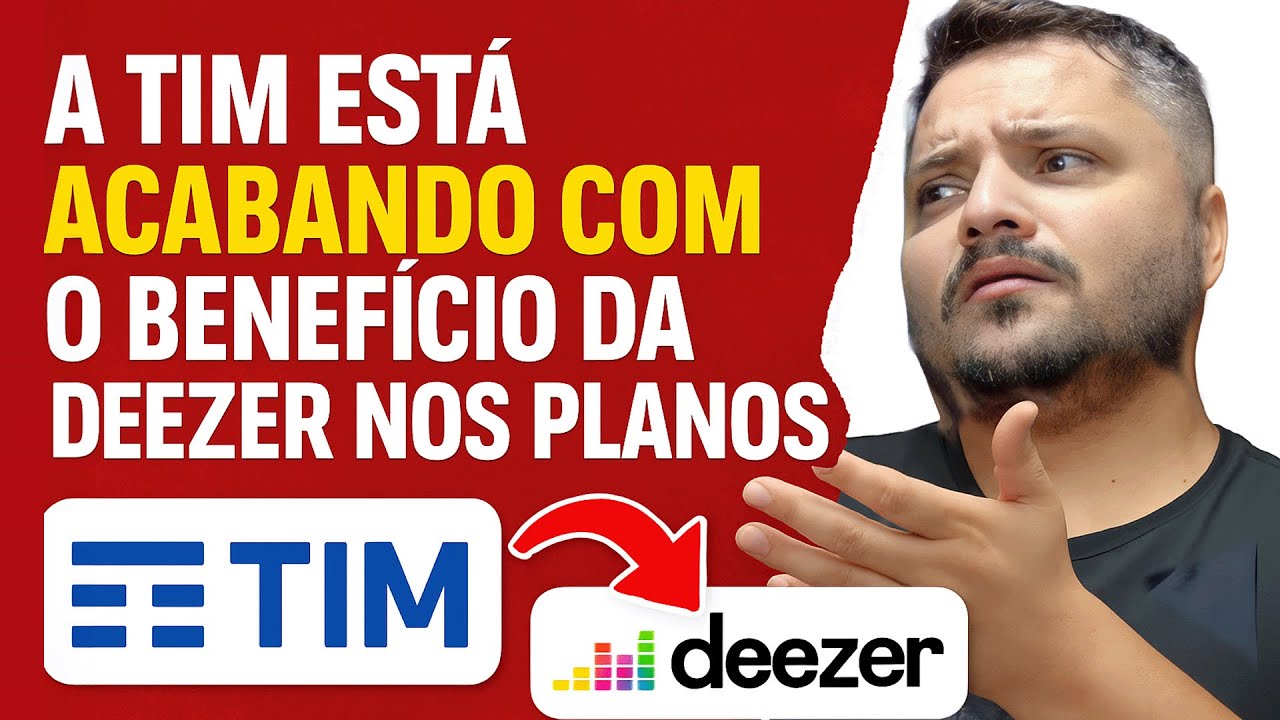 TIM est&aacute; COMETENDO um ERRO ao Remover Deezer dos Planos!