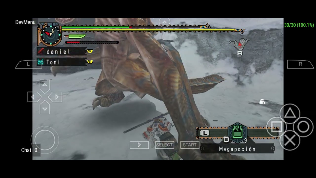 Cazando al cazador/en Monster Hunter freedom unite 