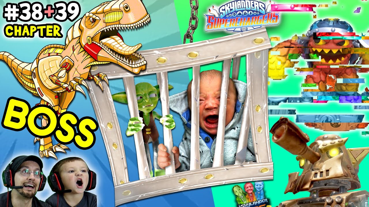 LAVA LANCE Corruptor! Давайте играть Skylanders нагнетателей Глава 38 &amp; 39