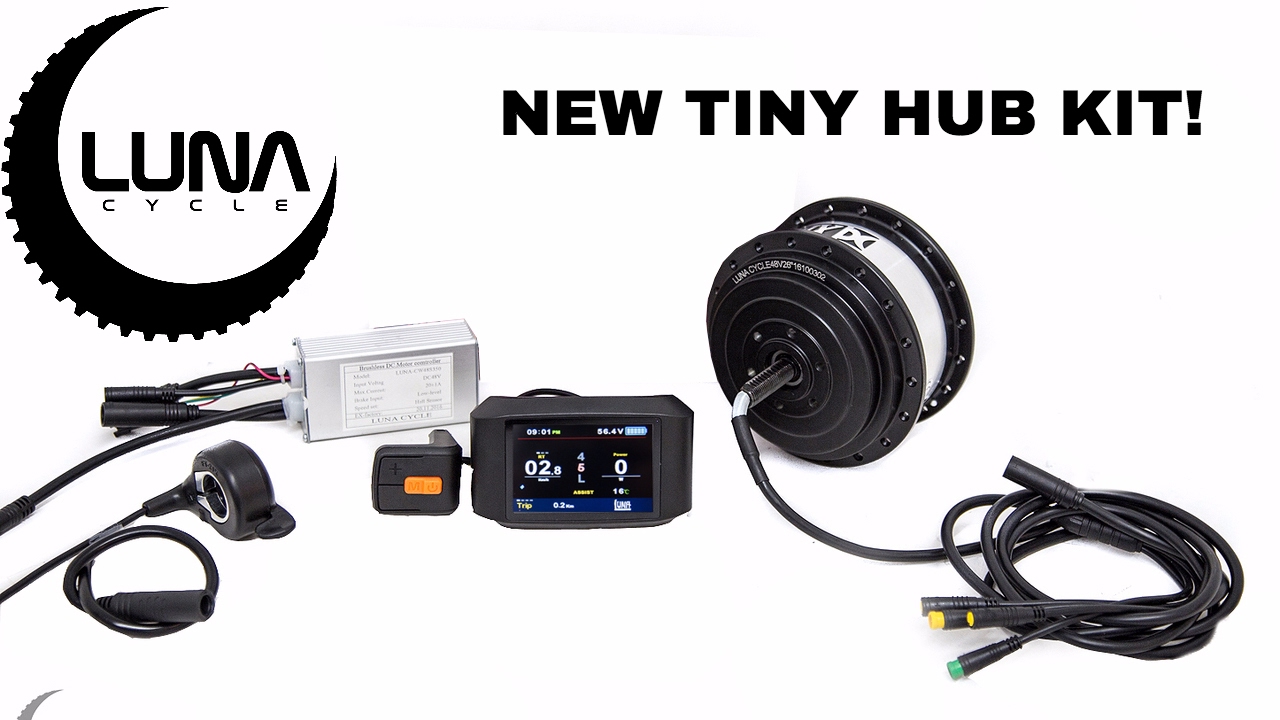 luna cycle announces a new small and powerful hub motor kit