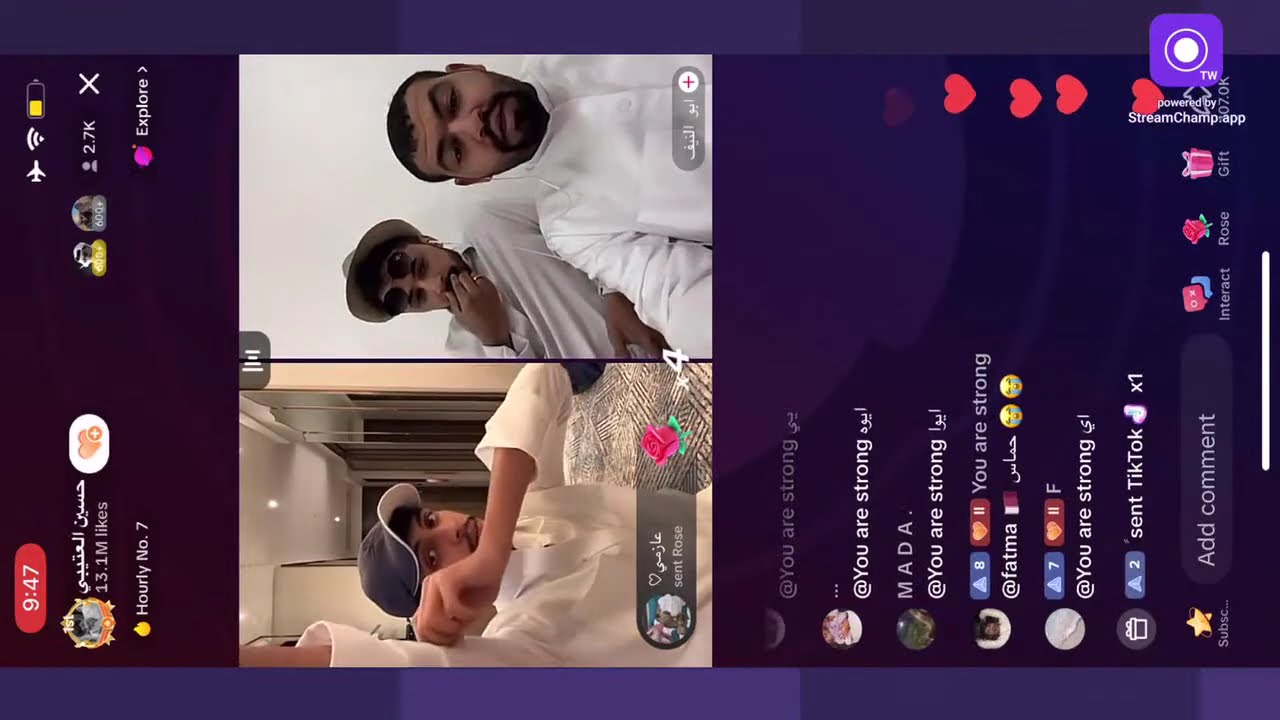 بث حسين العتيبي تحدي 100 ساعة الجزء 5