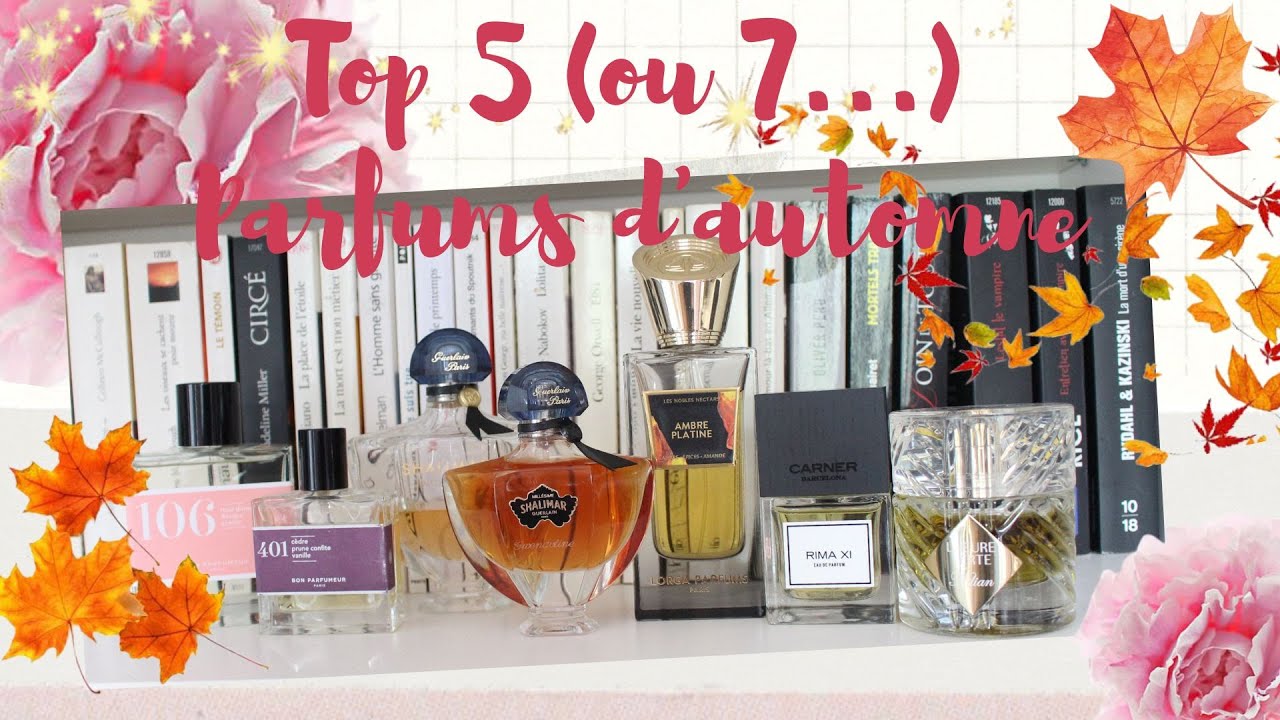 Top 5 de mes parfums d'automne préférés : niche, designer et parfum pas cher