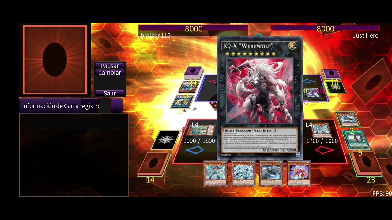 Yugioh Edo pro - ice barrier vs crystron k9 
