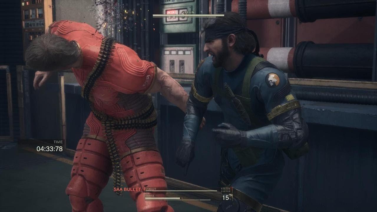 METAL GEAR SOLID Δ: SNAKE EATER　ヴォルギン戦　ノーマル
