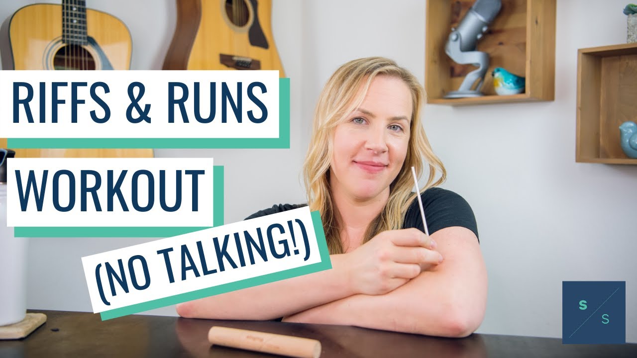 Riffs & Runs Workout (No Talking!) with the Singing / Straw