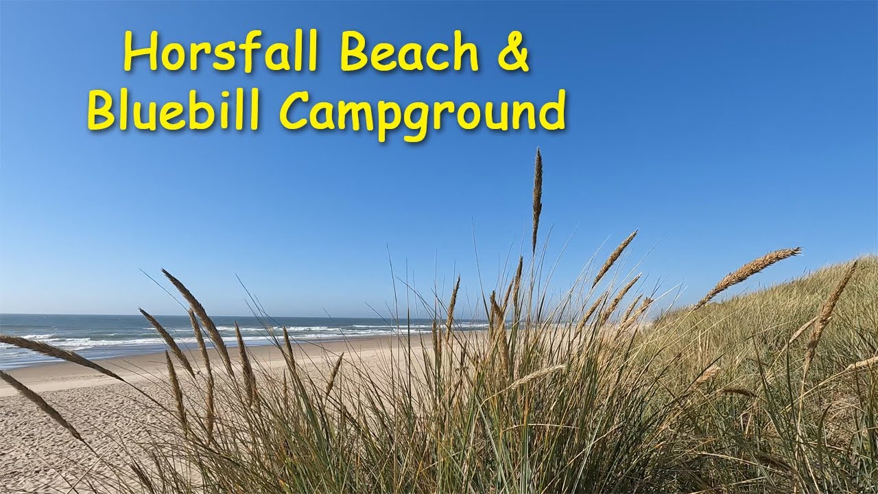 Beautiful Horsfall Beach and Camping at Bluebill Lake on the Oregon Coast