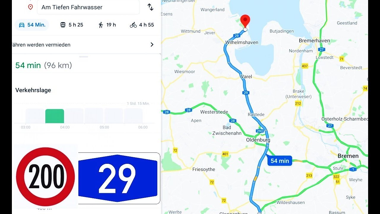 Die A 29 Autobahn KOMPLETT bei max. 200 km/h - ca. 96 km Strecke 14.03.2020